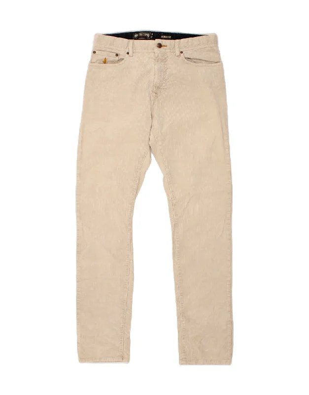 MARLBORO CLASSICS Mens Regular Fit Corduroy Trousers W33 L34 Beige Cotton Trousers Flared Retro Trousers Flared Retro MARLBORO CLASSICS Mens Regular Fit Corduroy Trousers W33 L34 Beige Cotton Trousers Flared Retro Trousers Flared Retro