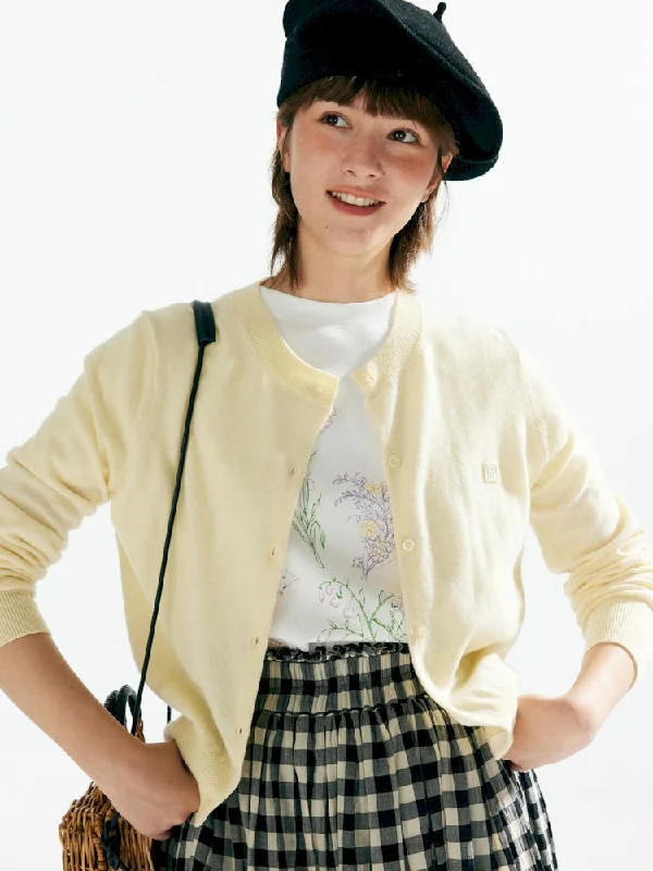 Letter Embroidery Crew Neck Cardigan【s0000007639】 Sequined Glittery Shiny Sequined Glittery Shiny Letter Embroidery Crew Neck Cardigan【s0000007639】 Sequined Glittery Shiny Sequined Glittery Shiny