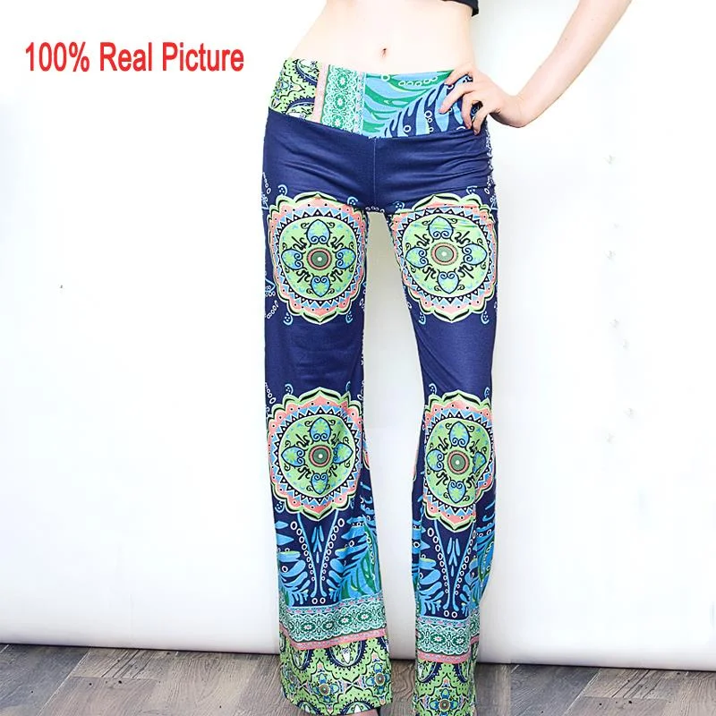 2015 summer women pants Casual High Waist Flare Wide Leg Long Pants Palazzo Trousers  floral classic exuma pant preppy Trousers Harem Relaxed Fit Trousers Harem Relaxed Fit