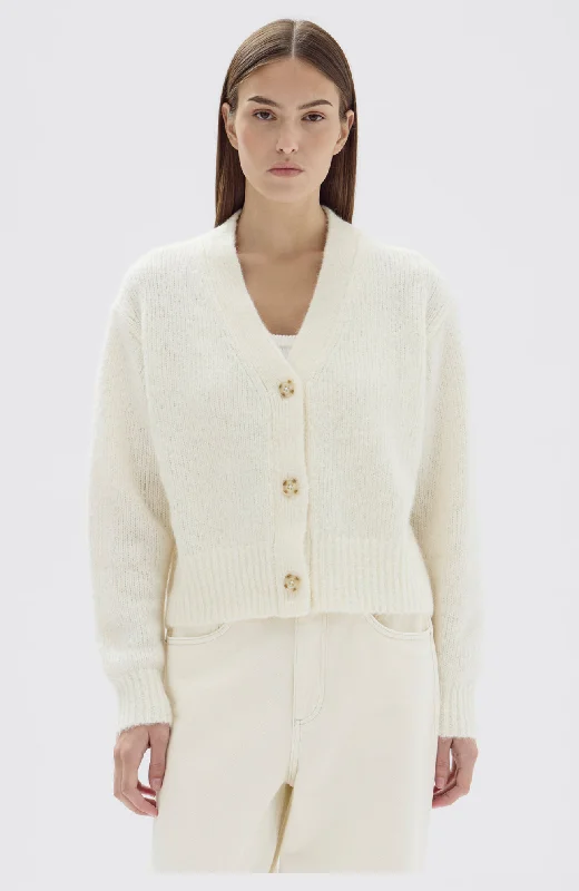 Assembly Label Evi Wool Knit Cardigan Toggled Drawstring Belted Toggled Drawstring Belted