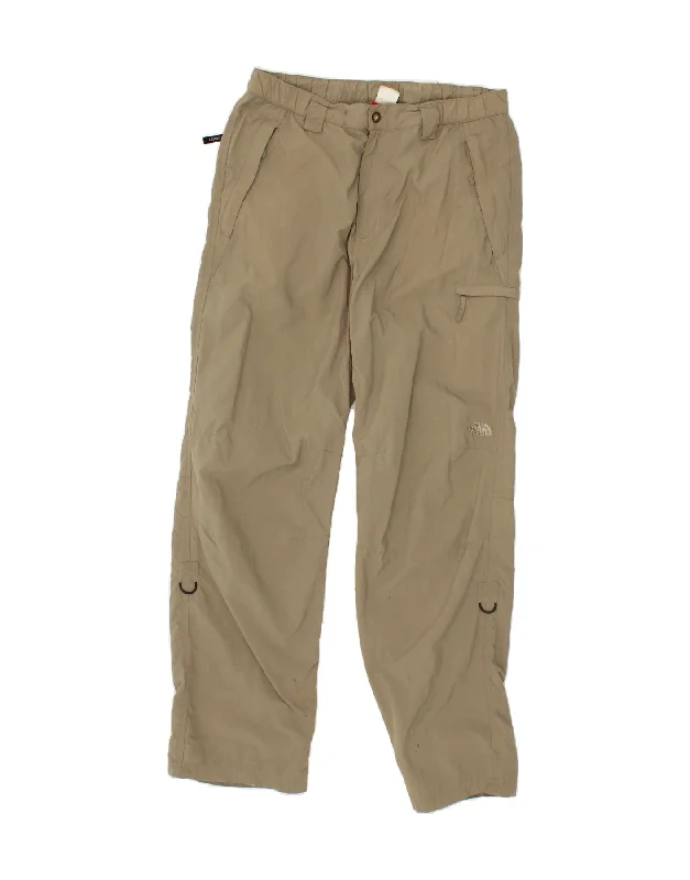 THE NORTH FACE Mens Hiking Cargo Trousers Medium W32 L32 Beige Nylon Trousers fashionable trendy Trousers fashionable trendy