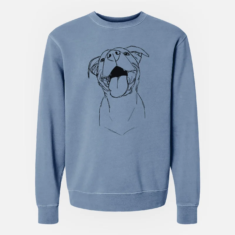 Doodled Charlie the American Staffordshire Catahoula Mix - Unisex Pigment Dyed Crew Sweatshirt Graphic Hoodie Design Print Graphic Hoodie Design Print Doodled Charlie the American Staffordshire Catahoula Mix - Unisex Pigment Dyed Crew Sweatshirt Graphic Hoodie Design Print Graphic Hoodie Design Print