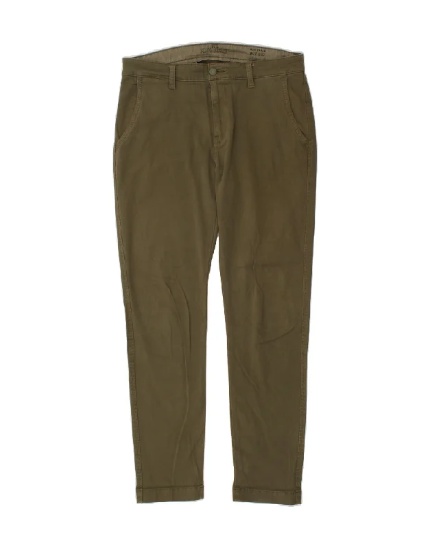 LEVI'S Mens Slim Chino Trousers W32 L32 Khaki Cotton Trousers Formal Black Trousers Formal Black LEVI'S Mens Slim Chino Trousers W32 L32 Khaki Cotton Trousers Formal Black Trousers Formal Black