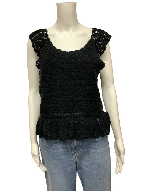 Rails Sleeveless Knit Top Size: M Warm Knit Tee