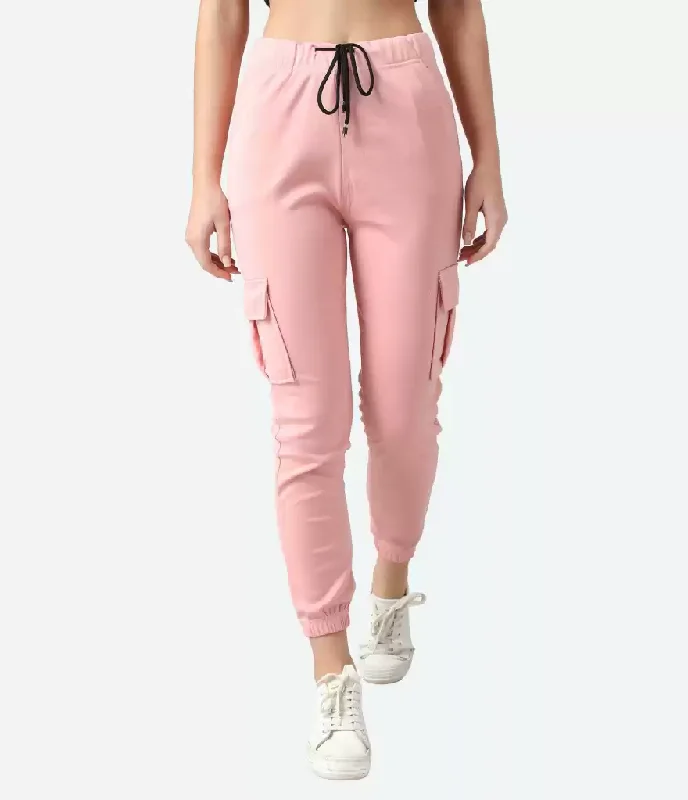 TANDUL  Regular Fit Women Pink Viscose Blend Trousers Trousers New Arrival Trousers New Arrival