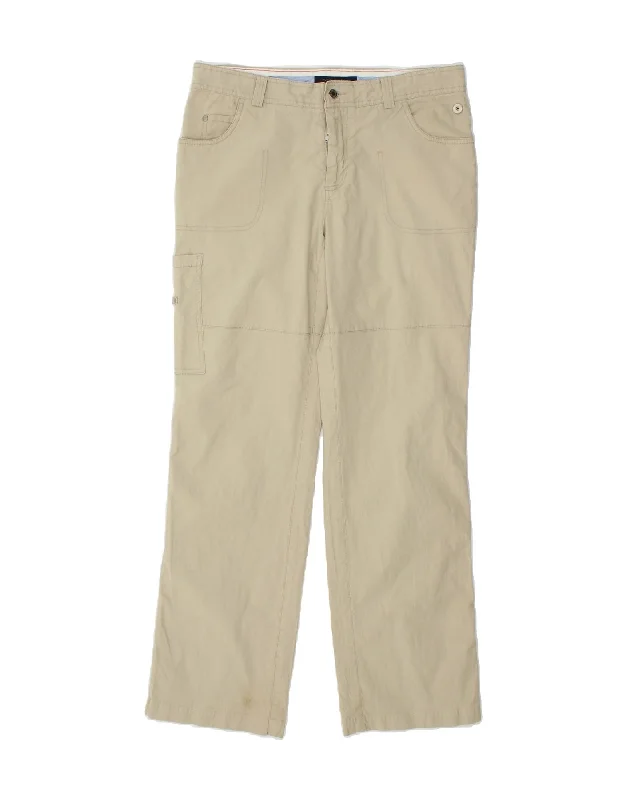 TOMMY HILFIGER Mens Golf Straight Cargo Trousers W34 L31 Beige Cotton Skinny Trousers Denim Stretchy Skinny Trousers Denim Stretchy