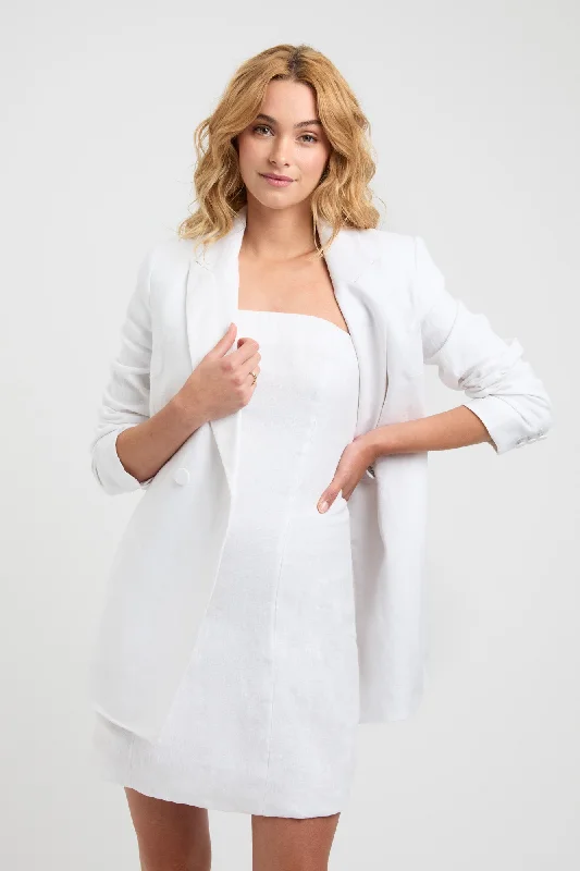 Palm Oversized Blazer Spring Women's Coat