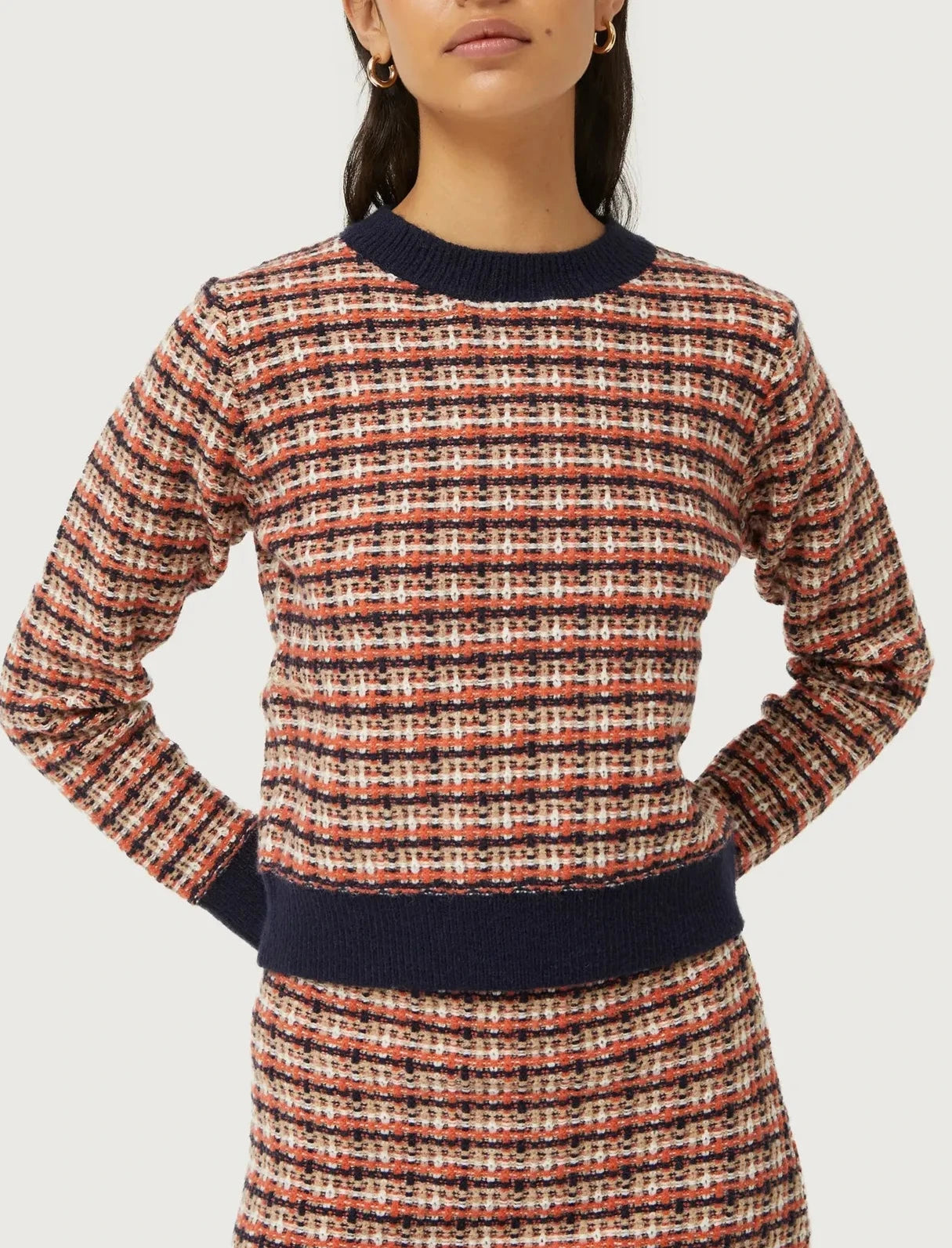 Mary Jane Knit Top One Shoulder Knit Shirt