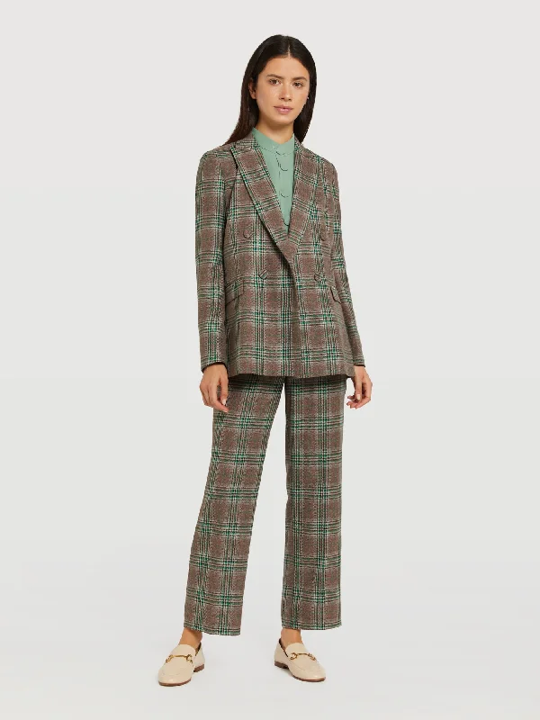 Double - breasted suit blazer Women's Formal Blazer