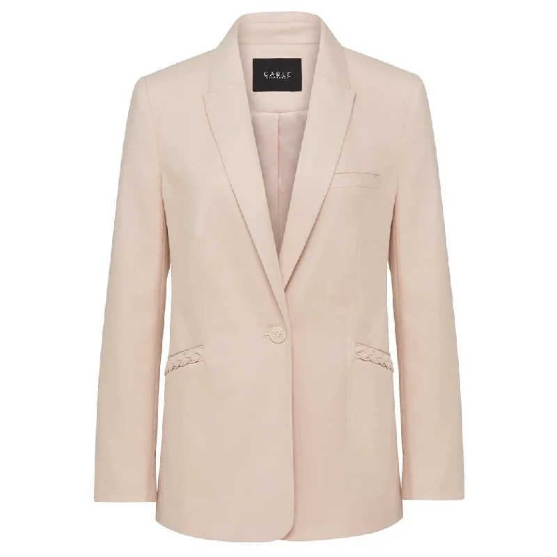 Cable | Alison Blazer | Blush Women's Classic Suit