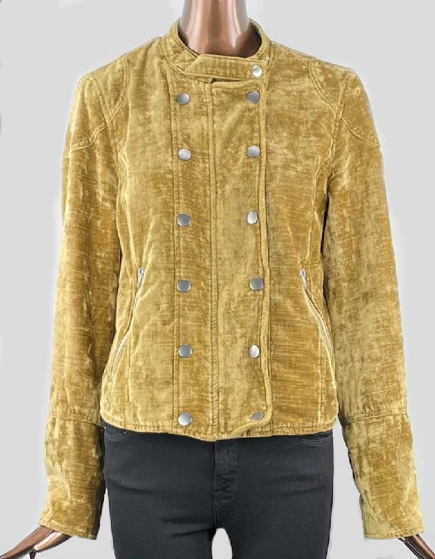 Free People DUSk Till Dawn Velvet Jacket Medium One-Shoulder Jacket Off-the-Shoulder Jacket Asymmetrical Jacket One-Shoulder Jacket Off-the-Shoulder Jacket Asymmetrical Jacket