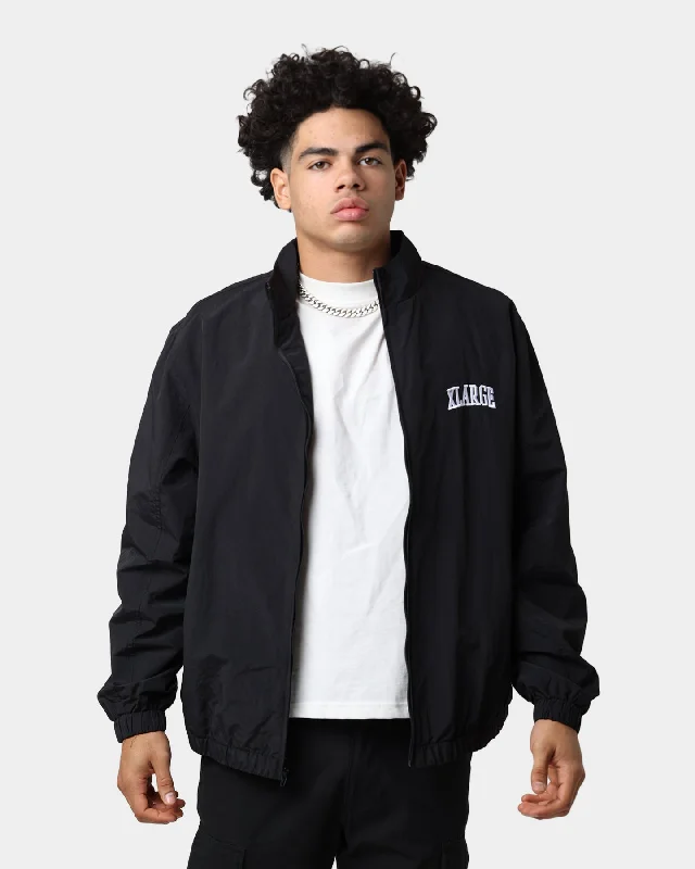 XLARGE Arched Track Jacket Black Insulated Jacket Fitted Jacket Loose Jacket Insulated Jacket Fitted Jacket Loose Jacket