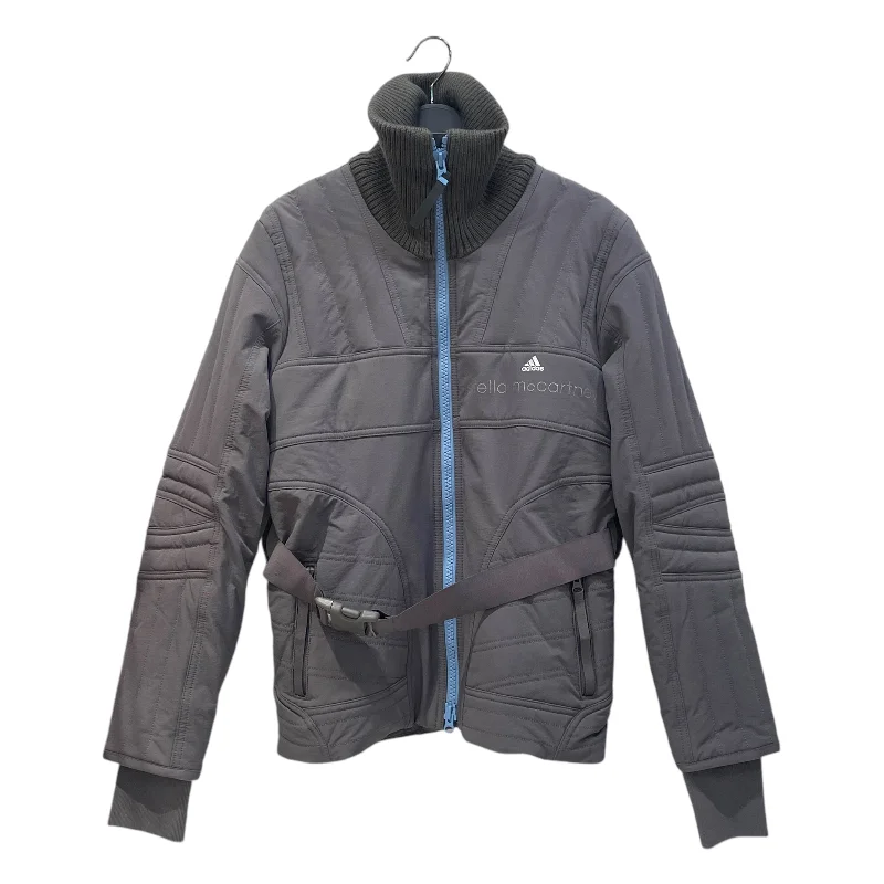 adidas by Stella McCartney/Jacket/M/Nylon/GRY/ Zippered Jacket Buttoned Jacket Snapped Jacket Zippered Jacket Buttoned Jacket Snapped Jacket