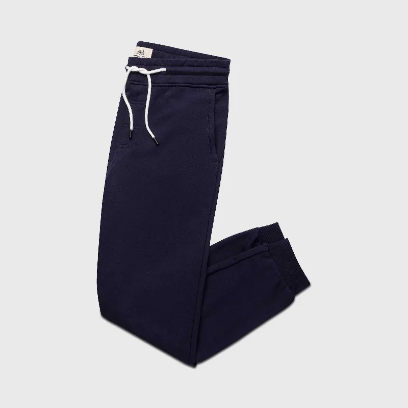 Dune Drawstring Terry Jogger - Navy Blazer Slim Fit Blazer