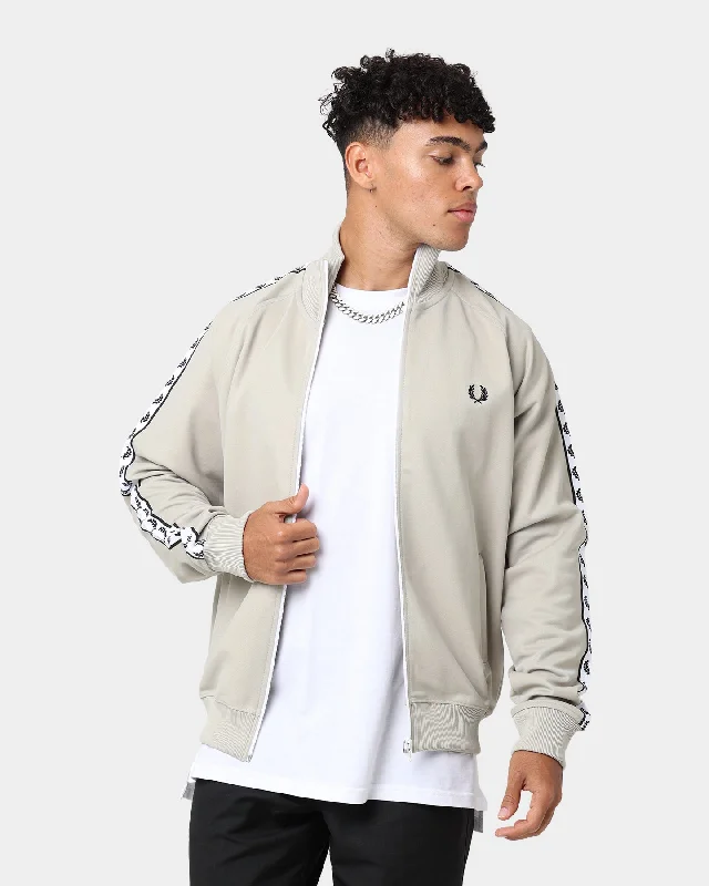 Fred Perry Taped Track Jacket Light Oyster Striped Jacket Polka Dot Jacket Floral Jacket Striped Jacket Polka Dot Jacket Floral Jacket