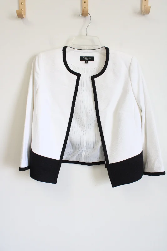 Talbots Black and White Blazer | 6 Petite Women's Fashion Blazer