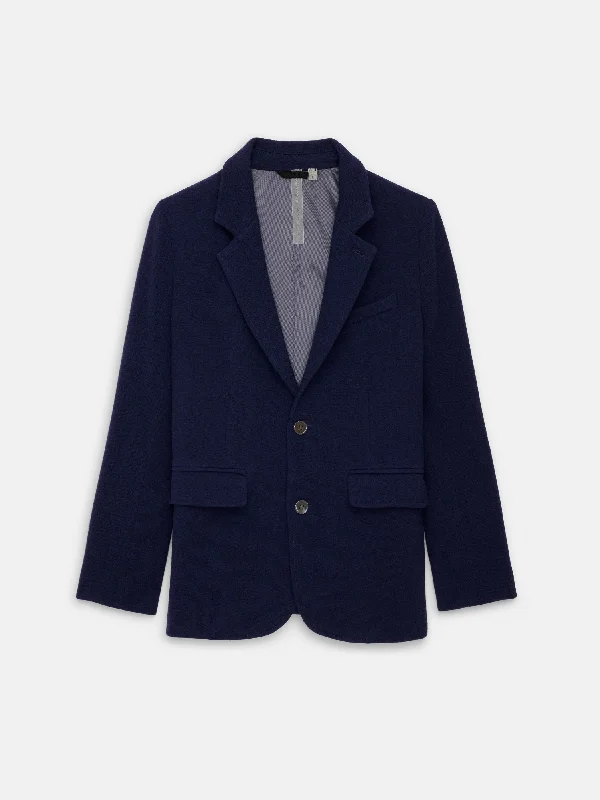 Holiday Things Annette Blazer in Wool Crepe Women's Stripe Blazer