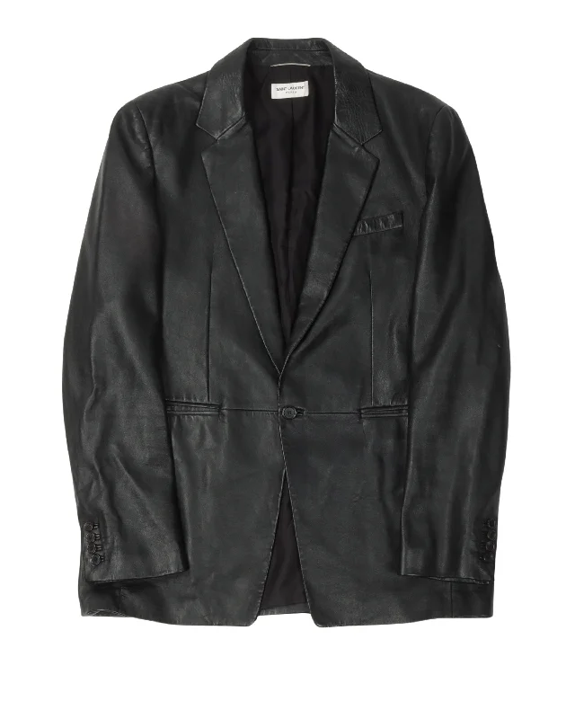 Leather Blazer Summer Women's Jacket