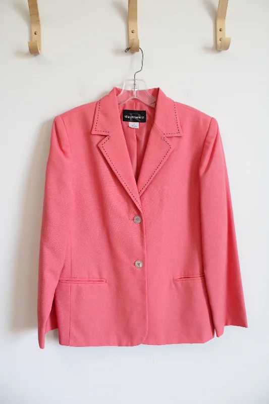 Requirements Hot Pink Stitched Blazer | 12 Women's Business Blazer