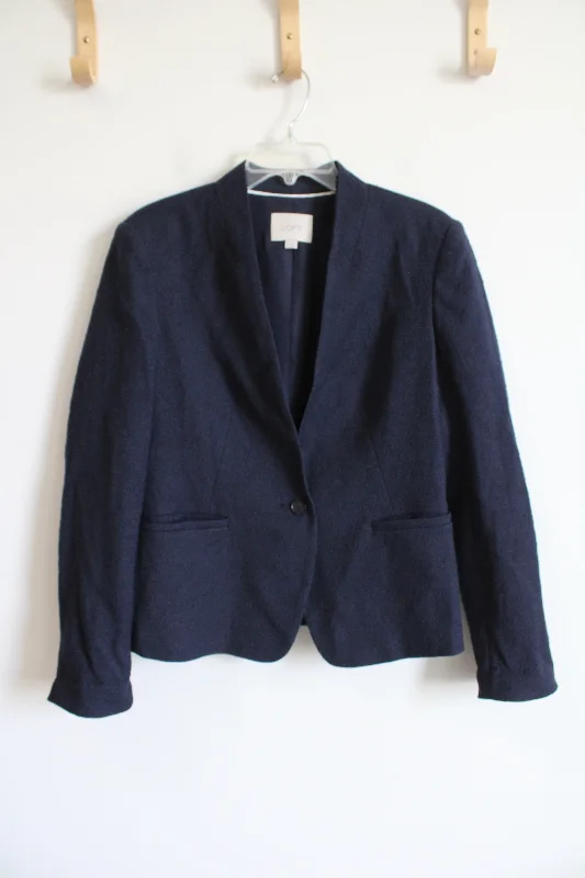 LOFT Navy Blue Blazer | 8 Women's Party Jacket