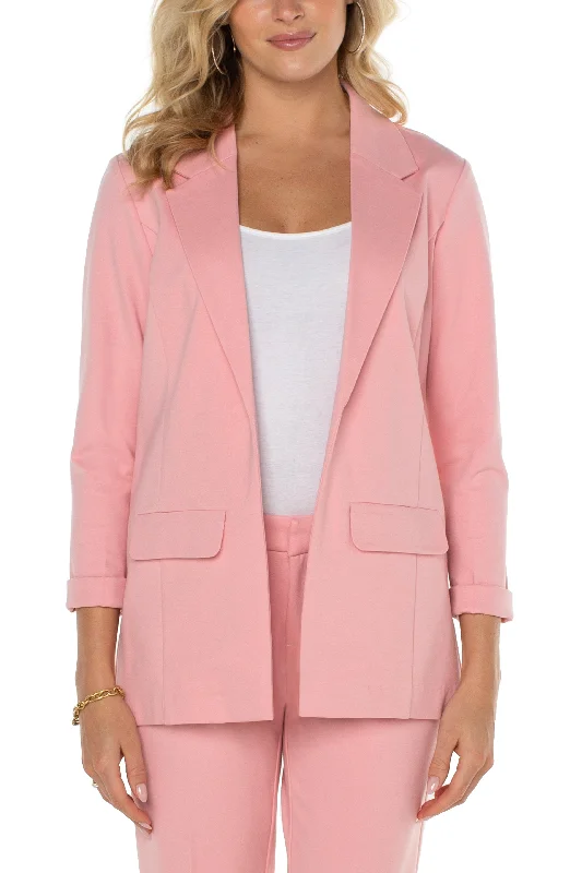 Liverpool boyfriend blazer w princess darts (pink perfection) Women's Fashion Blazer