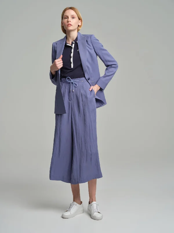 Loose fit single-breasted blazer in soft Respekt quality Women's Designer Suit
