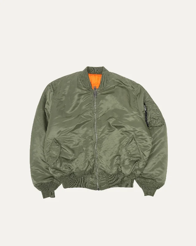 AW18 Alpha Industries 'Relentless' Bomber Jacket Wool Jacket Cashmere Jacket Tweed Jacket Wool Jacket Cashmere Jacket Tweed Jacket