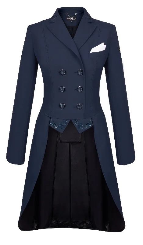 Women´s Tail Coat Dorothee Chic Trench Raincoat Windbreaker