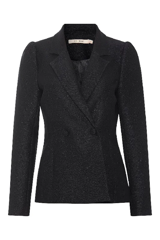 Vada Blazer - Black Women's Simple Jacket