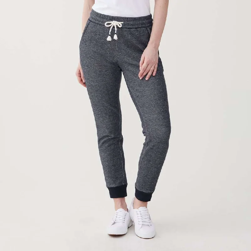 Jackie French Terry Jogger - Navy Blazer Cotton Blend Blazer