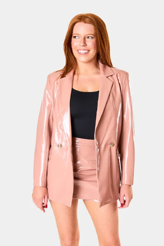 Mauve Leather