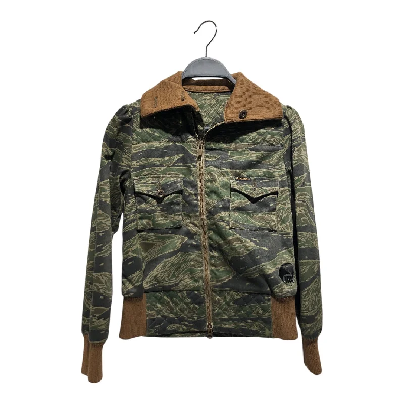 HYSTERIC GLAMOUR/Jacket/Camouflage/Cotton/GRN/ Jacket Blazer Coat Jacket Blazer Coat