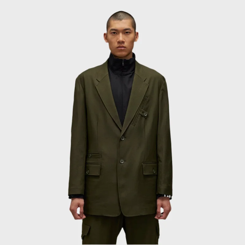 Y-3 SP UNI BLAZER GREEN Women's High-End Blazer