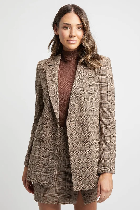 Chelsea Check Blazer Women's Fashion Blazer