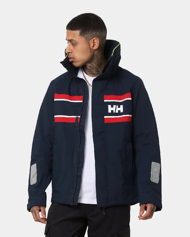 Helly Hansen Saltholm Jacket Navy One-Shoulder Jacket Off-the-Shoulder Jacket Asymmetrical Jacket One-Shoulder Jacket Off-the-Shoulder Jacket Asymmetrical Jacket