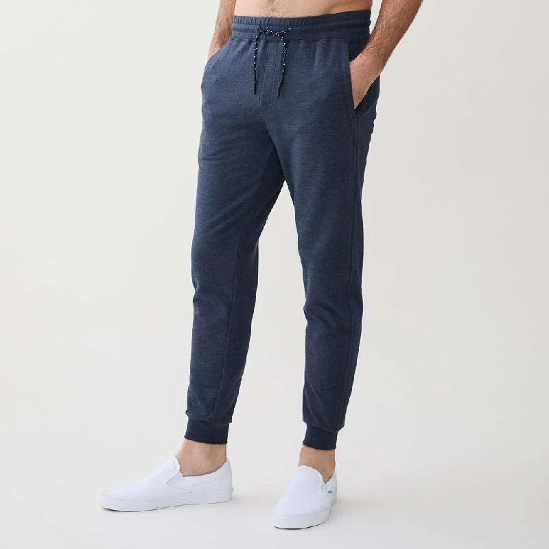 Jack Brushback Fleece Jogger - Navy Blazer Heather Women's Leather Blazer