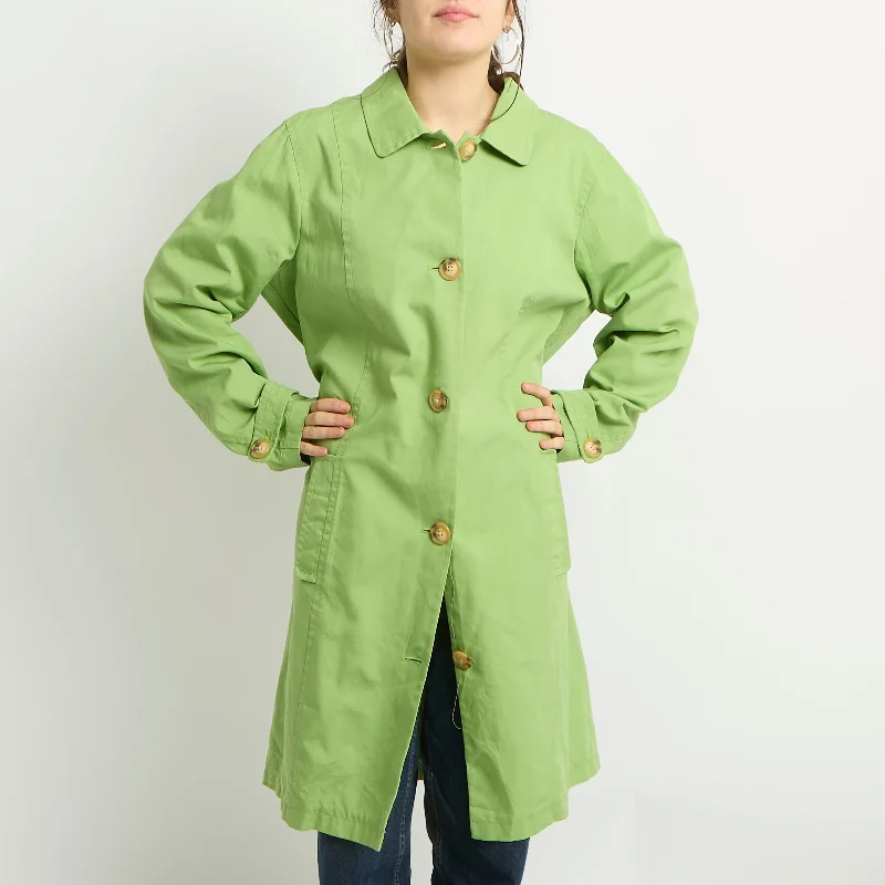 Old Navy Cotton Trench Coat - UK 16 Parka Anorak Hoodie