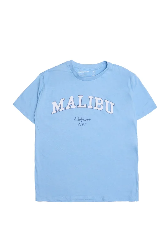 Malibu California 1987 Graphic Relaxed Tee Iron Safe Non-Iron Wrinkle Free Iron Safe Non-Iron Wrinkle Free