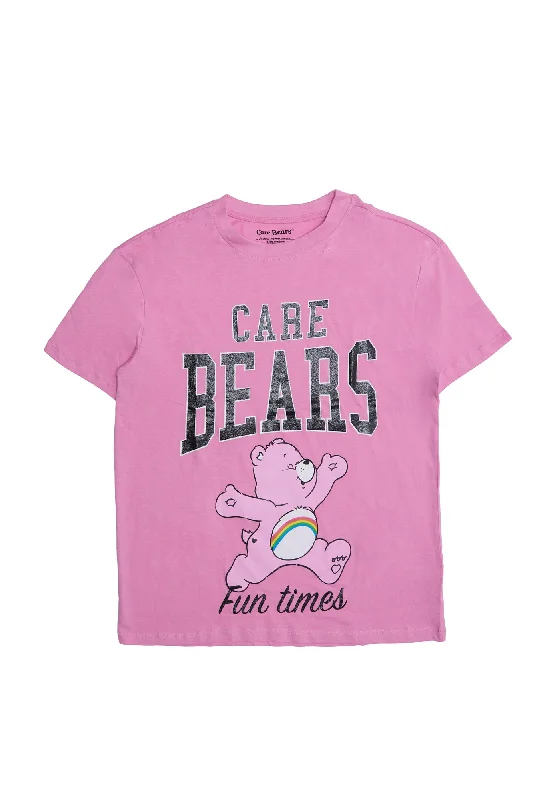 Care Bears Fun Times Graphic Relaxed Tee Mesh Fabric Canvas Fabric Denim Fabric Mesh Fabric Canvas Fabric Denim Fabric