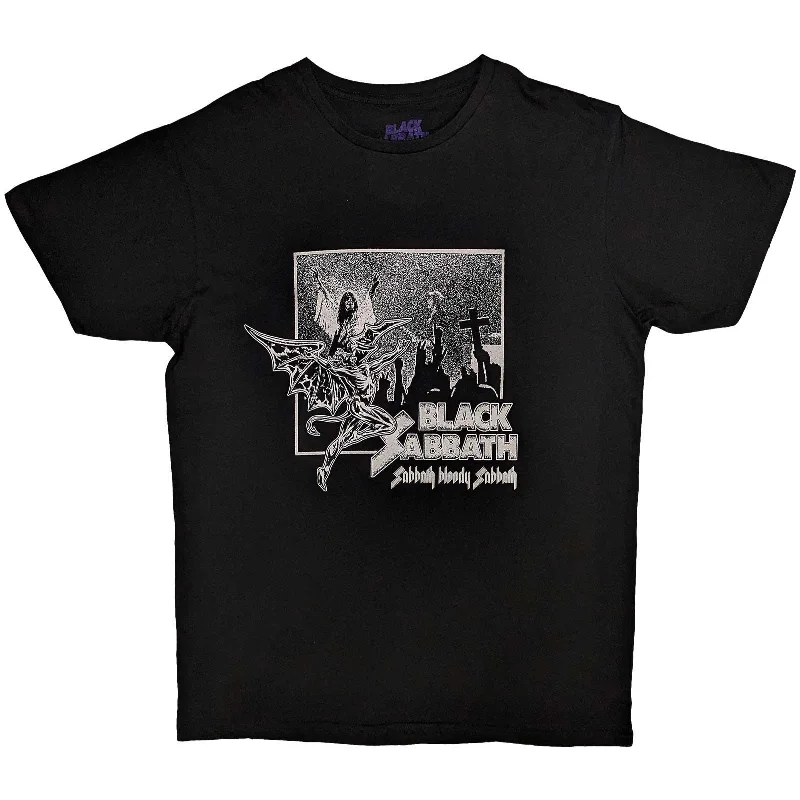 BLACK SABBATH Attractive T-Shirt, Bloody Sabbath Spandex Blend Rayon Blend Denim Blend Spandex Blend Rayon Blend Denim Blend BLACK SABBATH Attractive T-Shirt, Bloody Sabbath Spandex Blend Rayon Blend Denim Blend Spandex Blend Rayon Blend Denim Blend