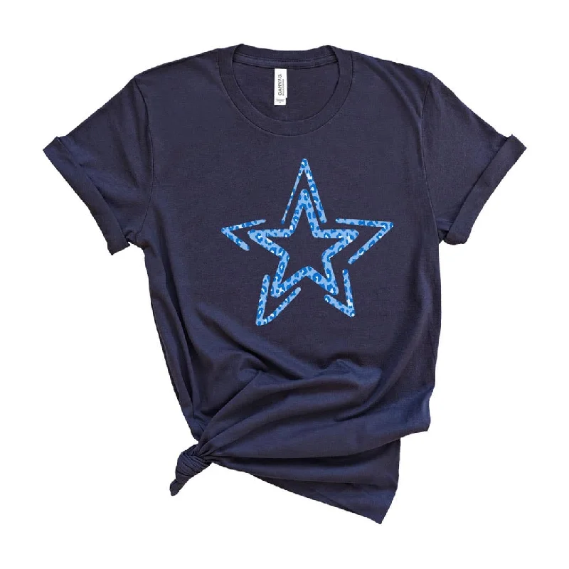Ladies Cool Leopard Star T-Shirt Iron Safe Non-Iron Wrinkle Free Iron Safe Non-Iron Wrinkle Free Ladies Cool Leopard Star T-Shirt Iron Safe Non-Iron Wrinkle Free Iron Safe Non-Iron Wrinkle Free