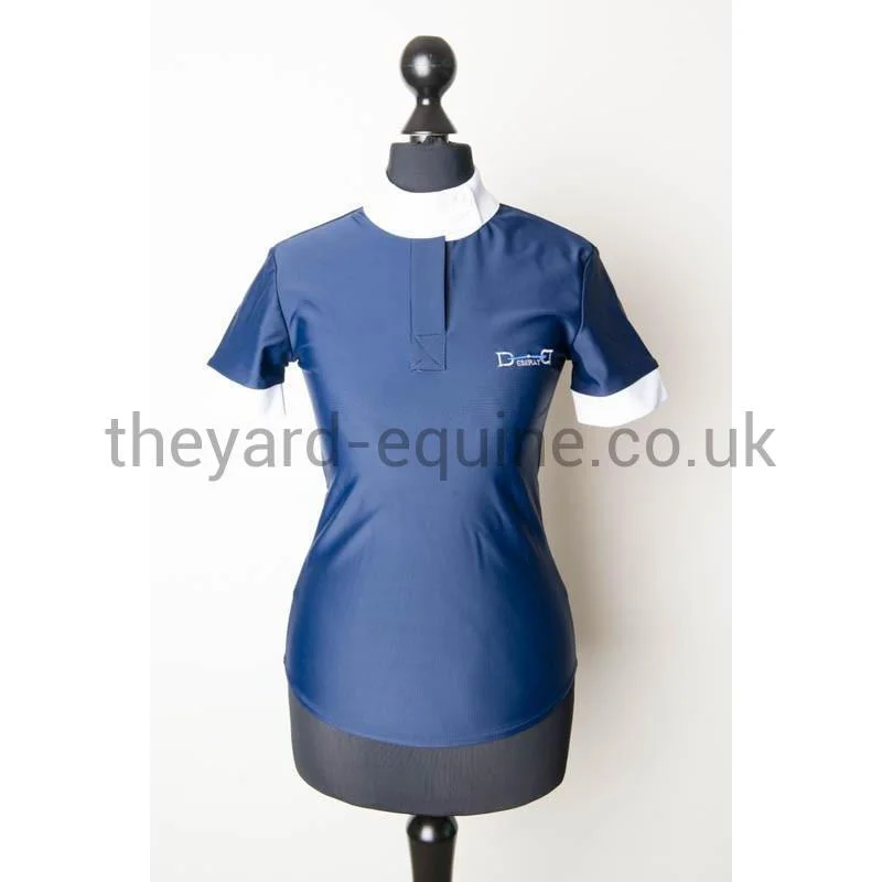 DESERATA Show Shirt - Navy Fleece Nylon Spandex Fleece Nylon Spandex