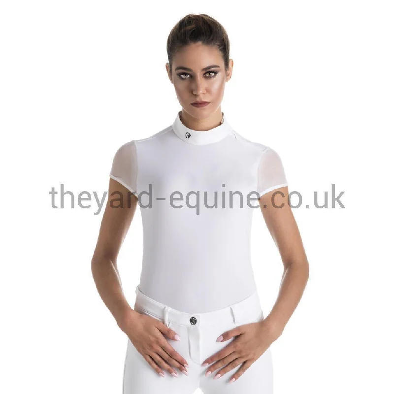 EGO7 Short Sleeve Competition Shirt - Rita Mesh Blend Leather Blend Suede Blend Mesh Blend Leather Blend Suede Blend EGO7 Short Sleeve Competition Shirt - Rita Mesh Blend Leather Blend Suede Blend Mesh Blend Leather Blend Suede Blend