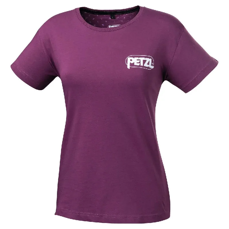 Eve Tee - Violet Collared Crew Neck Turtle Neck Collared Crew Neck Turtle Neck