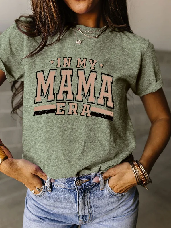 In My Mama Era Ladies T-Shirt Elasticated Padded Insulated Elasticated Padded Insulated In My Mama Era Ladies T-Shirt Elasticated Padded Insulated Elasticated Padded Insulated