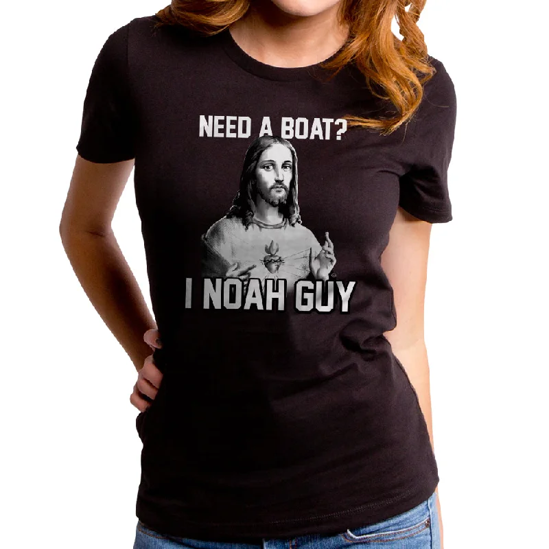 Boat? I Noah Guy Women's T-Shirt Iron Safe Non-Iron Wrinkle Free Iron Safe Non-Iron Wrinkle Free Boat? I Noah Guy Women's T-Shirt Iron Safe Non-Iron Wrinkle Free Iron Safe Non-Iron Wrinkle Free