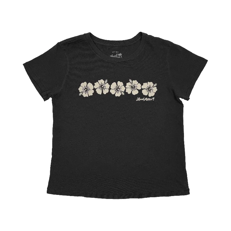 HIBISCUS BAND TEE Graphic T-Shirt Round Neck Polyester Graphic T-Shirt Round Neck Polyester HIBISCUS BAND TEE Graphic T-Shirt Round Neck Polyester Graphic T-Shirt Round Neck Polyester