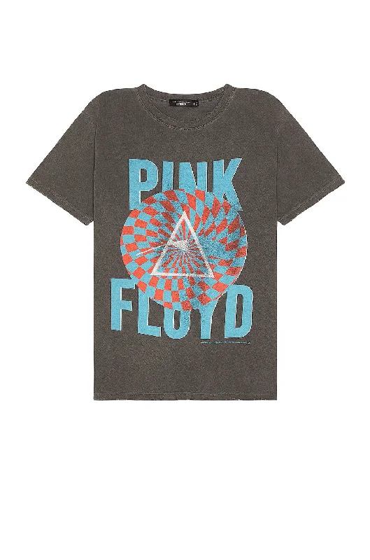 Junk Food Pink Floyd Circle Pattern Tee - VINTAGE BLACK Cozy Warm Stylish Cozy Warm Stylish Junk Food Pink Floyd Circle Pattern Tee - VINTAGE BLACK Cozy Warm Stylish Cozy Warm Stylish
