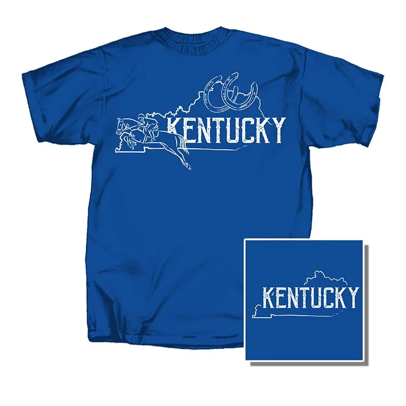 Kentucky Racing Short Sleeve T-Shirt Collared T-Shirt Boat Neck A-Line Collared T-Shirt Boat Neck A-Line