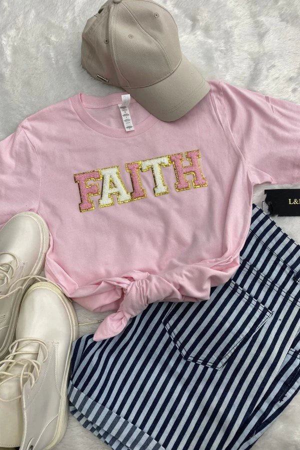 CLEARANCE Lucky & Blessed Life Faith Pink T-Shirt Terry Blend Velvet Blend Canvas Blend Terry Blend Velvet Blend Canvas Blend CLEARANCE Lucky & Blessed Life Faith Pink T-Shirt Terry Blend Velvet Blend Canvas Blend Terry Blend Velvet Blend Canvas Blend